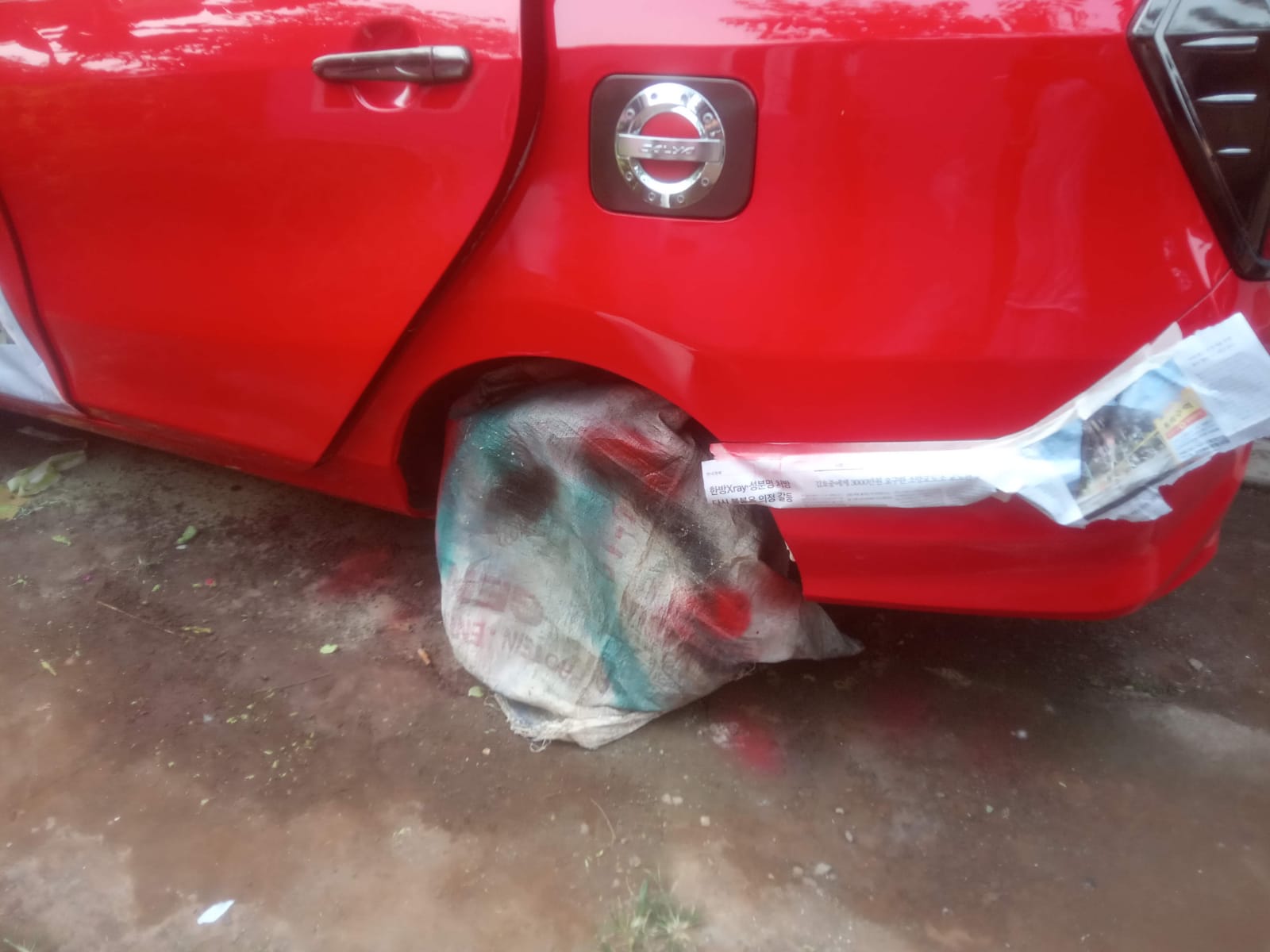Body Repair Honda Brio